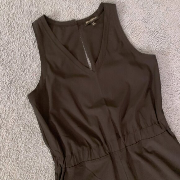 BANANA REPUBLIC FACTORY BLACK CROPPED JUMPSUIT - SIZE M - Picture 6 of 9